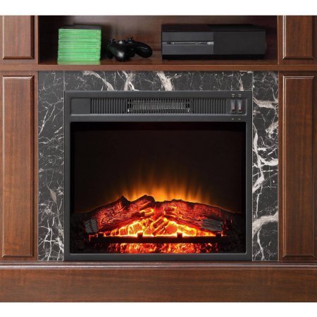 41" Whalen Fireplace TV Stand Cherry Finish, Heat Or Without Heat, Upto 50" TV N3