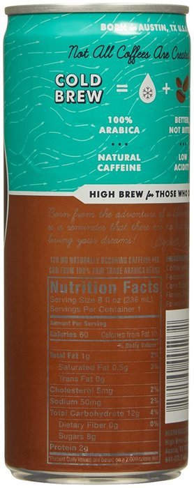 High Brew Coffee Dark Chocolate Mocha - 8 oz - 12 Pack N2