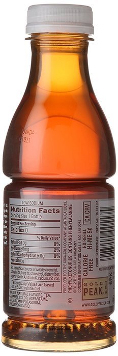 Gold Peak Diet Tea Bottle, 6 Ct N2