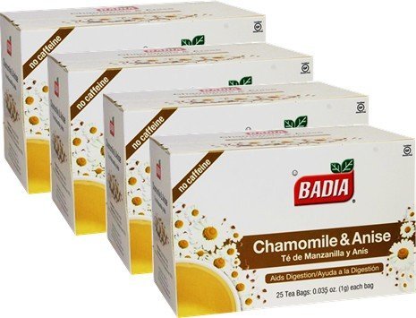 Chamomile and Anise by Badia. 100 Tea bags N2