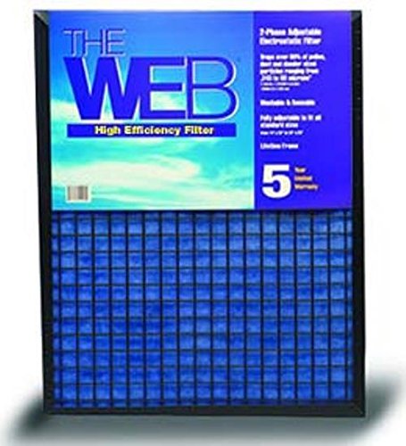 WEB KHBWEB1ADJ WEB High Efficiency 1 in. Filter ADJUSTABLE 14 x 20 TO 20 x 25