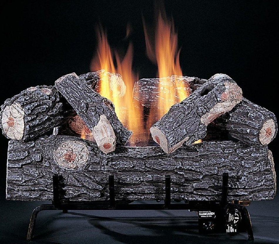 20" Best Fire Gas Log Set (Majestic Oak, 20")