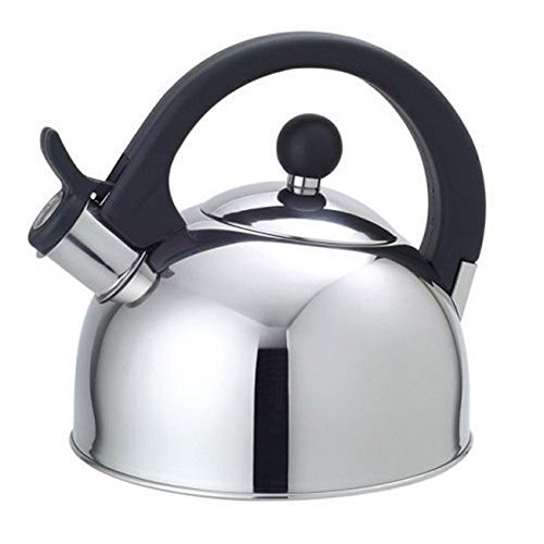 Stainless Steel Whistling Tea Kettle Water Heater Boiler 2.5 Liter