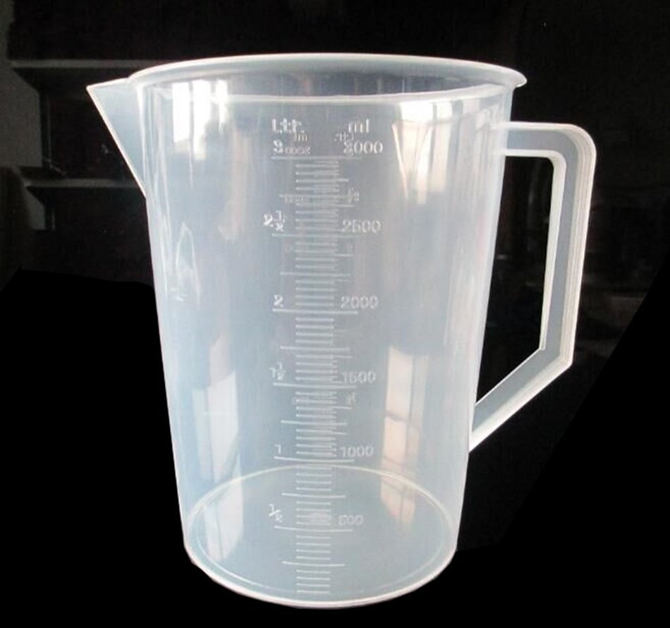 Transparent Measuring Cup Clear White Multi Measurement Tool Measuring Cup with Handles Measuring Tools for Kitchen... N9
