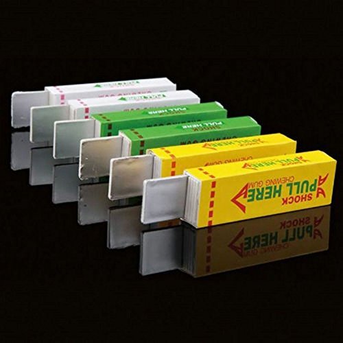 Electric Shocking Funny Chewing Gum Toy Gift Shock Joke Gadget Prank Trick Gag N2