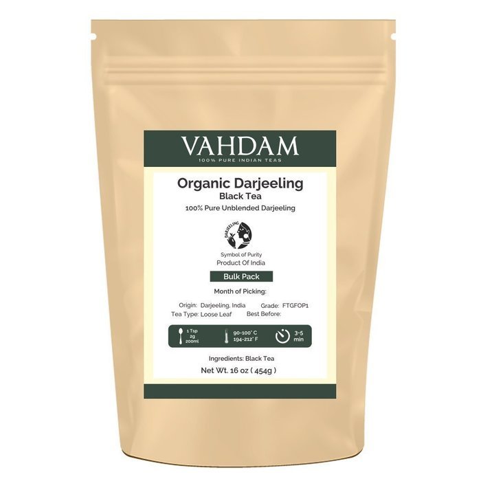 Assam Tea Leaves from India (225 Cups), 2016 Second Flush Season Harvest, World's Best Black Tea, Rich & Malty... N42