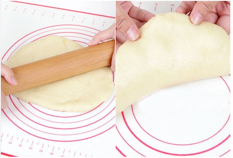 Shuowei Extra Large Silicone Baking Mat for Pastry Rolling(6040cm)