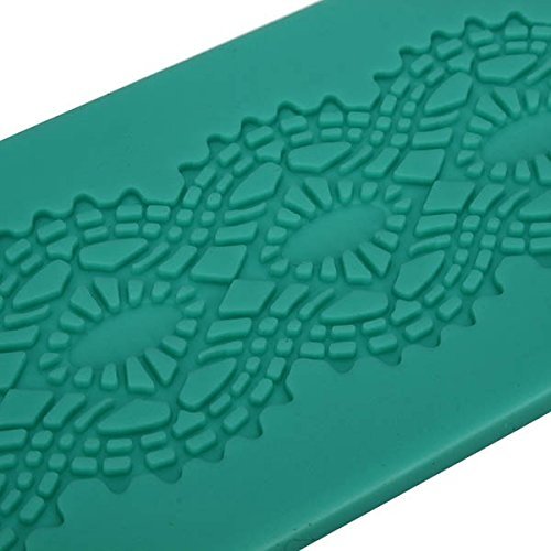 "dipshop Lace Silicone Fondant Mold Cake Decorating Mould Gumpaste Sugarpaste FDA LFGB" shopping