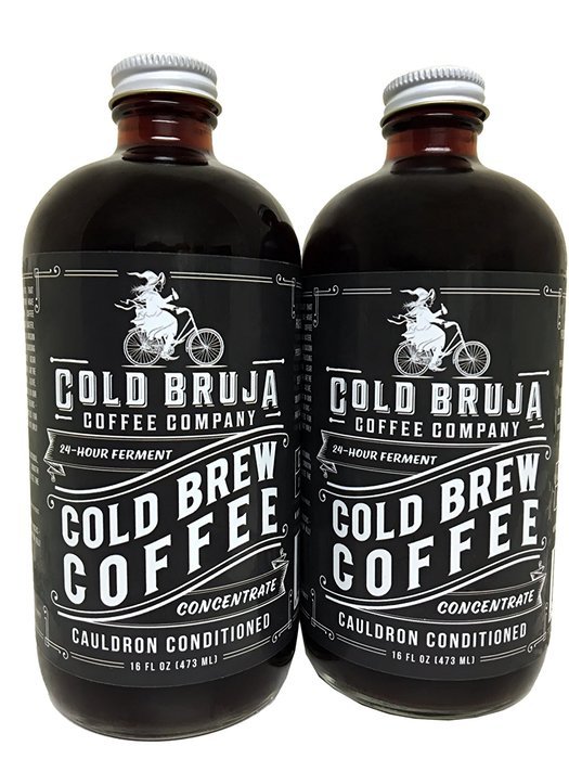 Cold Bruja (2-Pack) 16oz Cold Brew Concentrate N2
