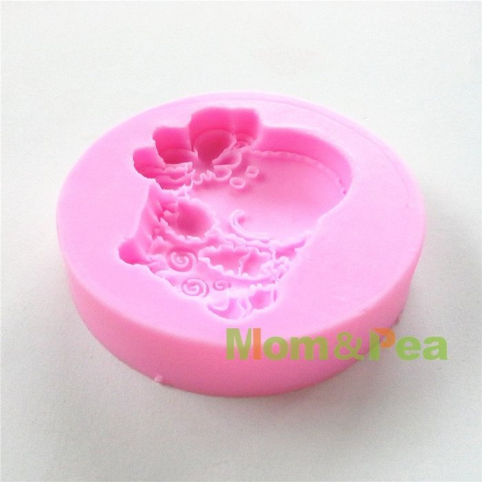 Mom&pea 0620 Big Head Sheep Shaped Silicone Mould for Fondant Cake Sugar Paste Cake Decoration 3d Cake Toppers... N2