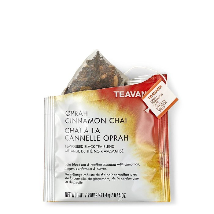 Teavana Oprah Cinnamon Chai Full Leaf Tea Sachets N2