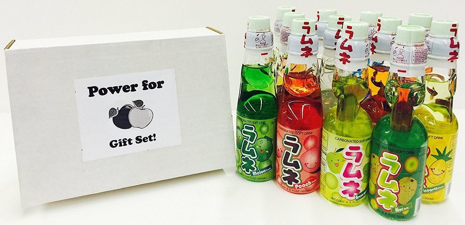PowerMedley Ramune soda gift set (12 variety)