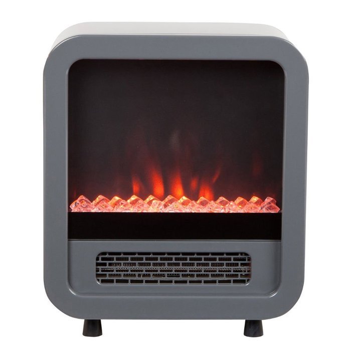 Kissmoji 1500 W Indoor Electric LED Faux Fireplace Stove Space Heater N2