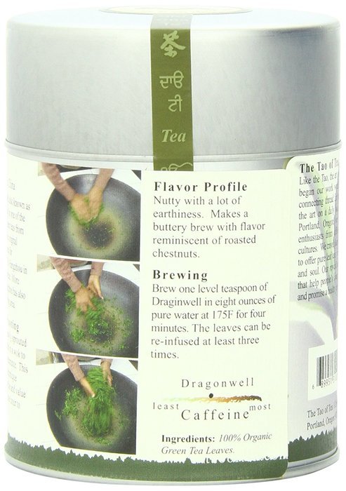 The Tao of Tea, Dragonwell Green Tea, Loose Leaf, 3 Ounce Tin N4