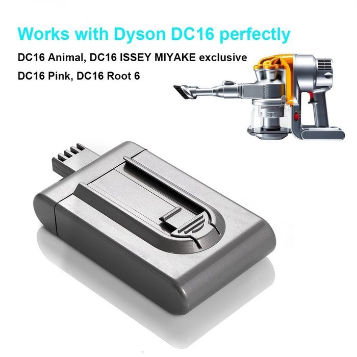 Powerextra Dyson DC16 Replacement Battery For Dyson DC16 Root 6 Vacuum Cleaner Dyson Handheld Vacuum Cleaner DC16... N10