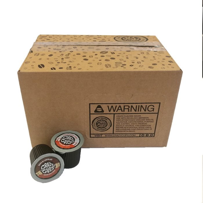 Crazy Cups Decaf Flavored Coffee, Variety Pack Sampler, Single Serve Cups for the Keurig K Cup Brewer, 40 count N2