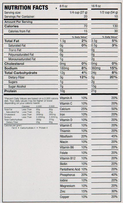 Fit Frappe Protein Drink Mix, Chai, 19.1 Ounce N3