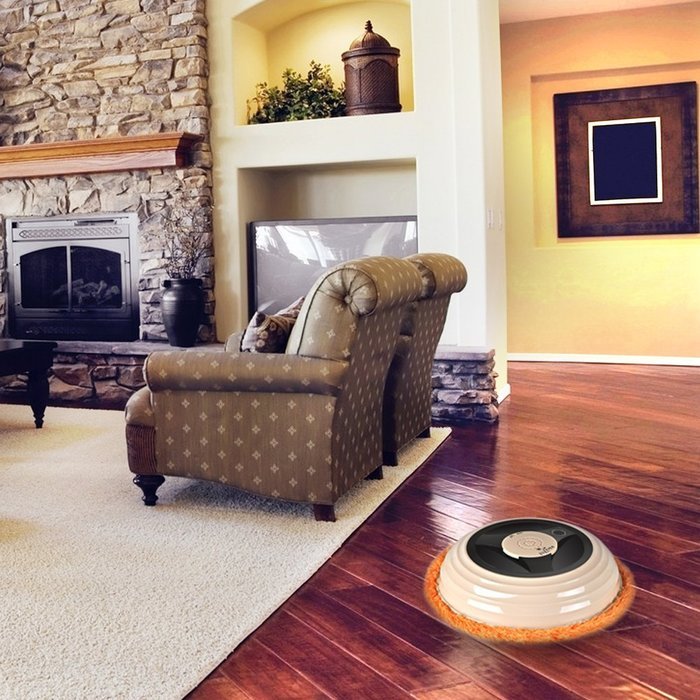 Mopping Robot, Euleven 3059AG ,automatic floor mopping robot with Aroma fragrance & wet and dry mopping ,perfect... N4