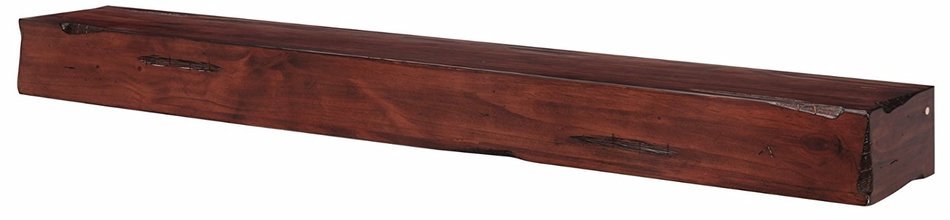 Pearl Mantels 412-72-70 Shenandoah Pine 72-Inch Wall Shelf, Rustic Cherry N3