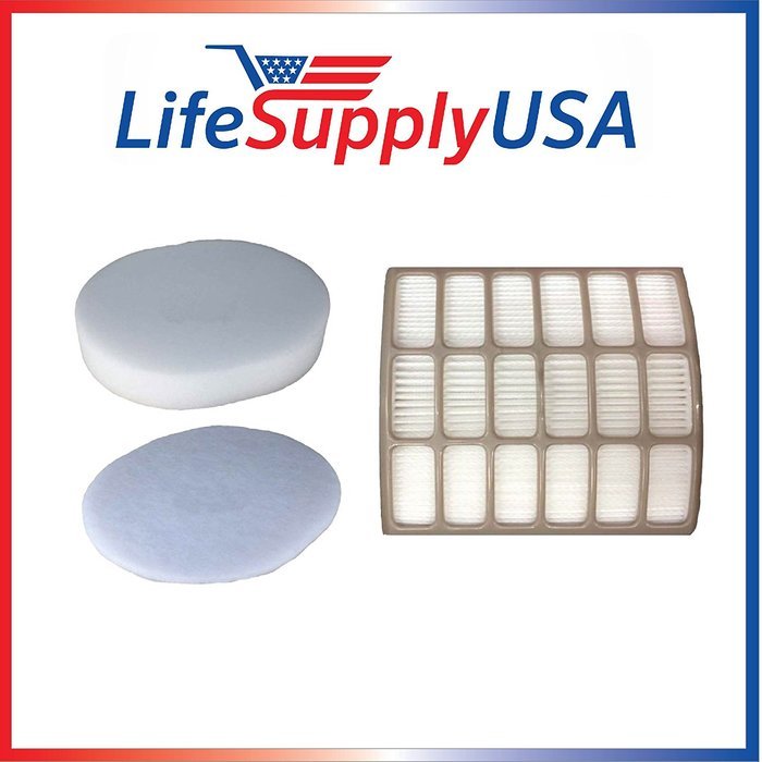 1 HEPA Filter, 1 Foam Filter & 1 Felt Filter; Fits Shark NV80 Models; Part # XHF80 and XFF80 by Vacuum Savings