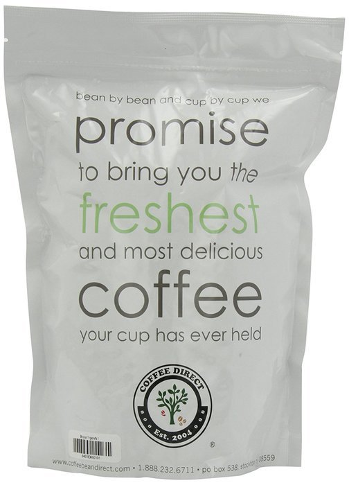 Coffee Bean Direct Sumatra Mandheling, Whole Bean Coffee, 16-Ounce Bags (Pack of 3) N11