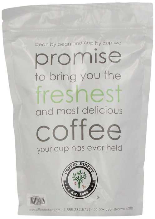 Coffee Bean Direct Sumatra Mandheling, Whole Bean Coffee, 16-Ounce Bags (Pack of 3) N13