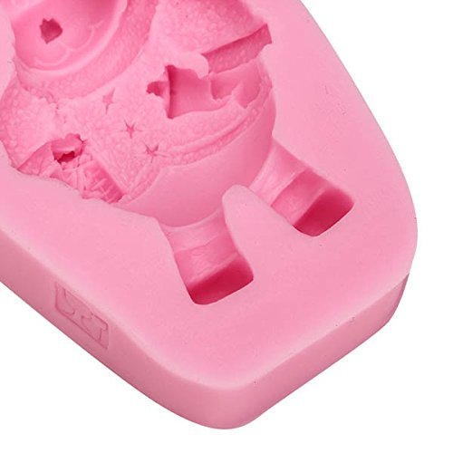 "dipshop Christmas Santa Elk Deer Silicone Mold Fondant Cake Mould" shopping N6