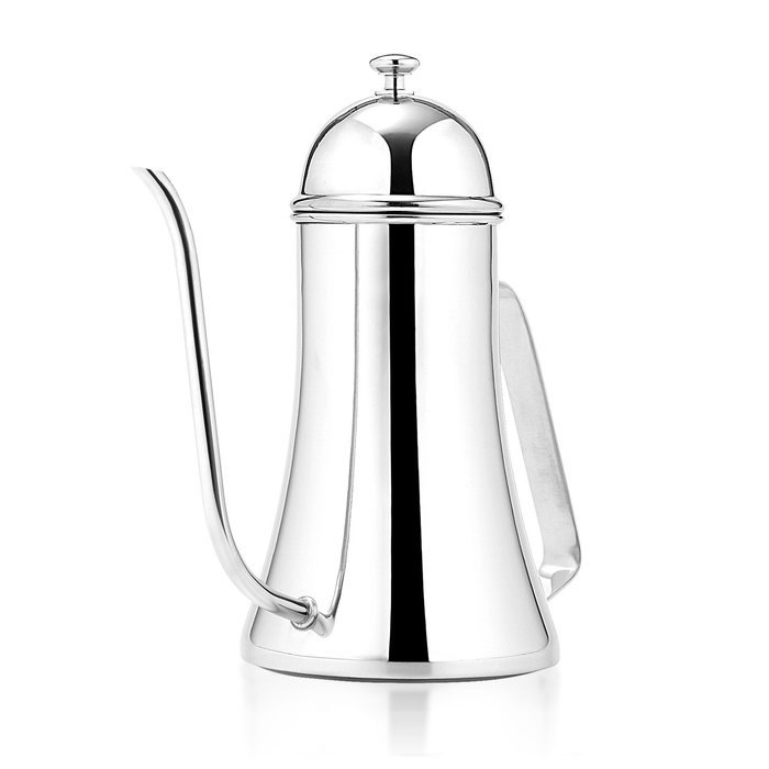 Gooseneck Pour Over Kettle For Coffee or Tea By DAQQ, Stainless Steel, Great Tea/Coffee Lovers Gift N2