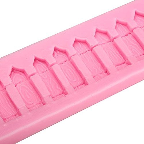 "dipshop Fence Silicone Fondant Mold Cake Decorating Polymer Clay Mould" shopping N5