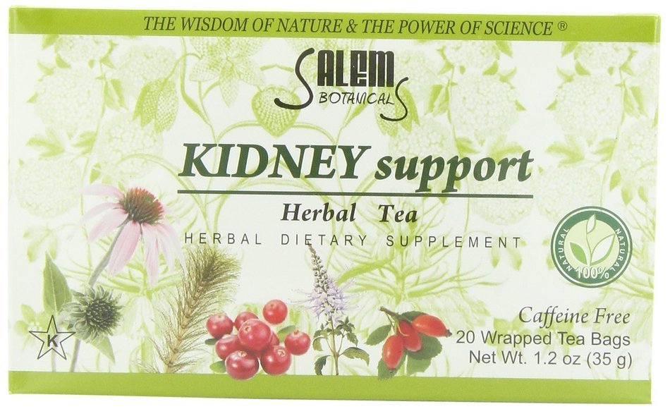 Salem Botanicals Herbal Tea, Kidney Support, 20 Count N2