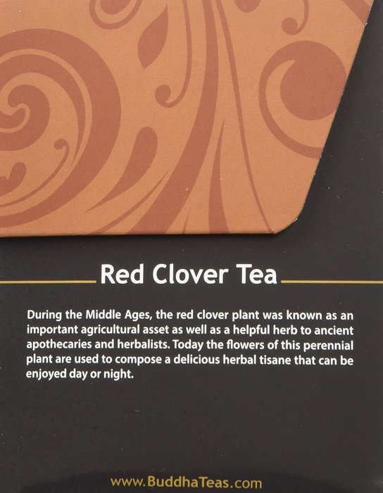Red Clover Tea - Organic Herbs - 18 Bleach Free Tea Bags N5