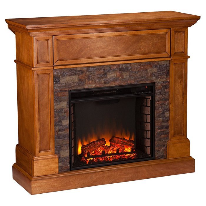 Southern Enterprises Rosedale Convertible Electric Fireplace N6