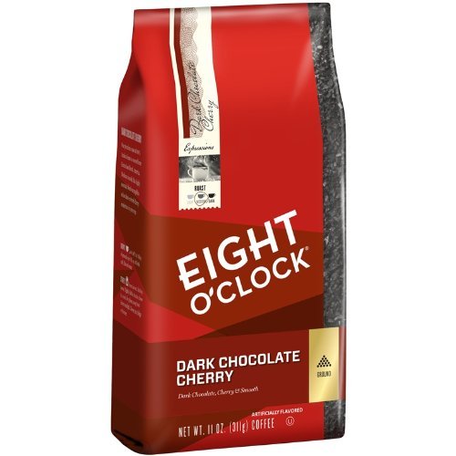 Eight O'Clock Dark Chocolate Cherry Ground Coffee, 11 Ounce