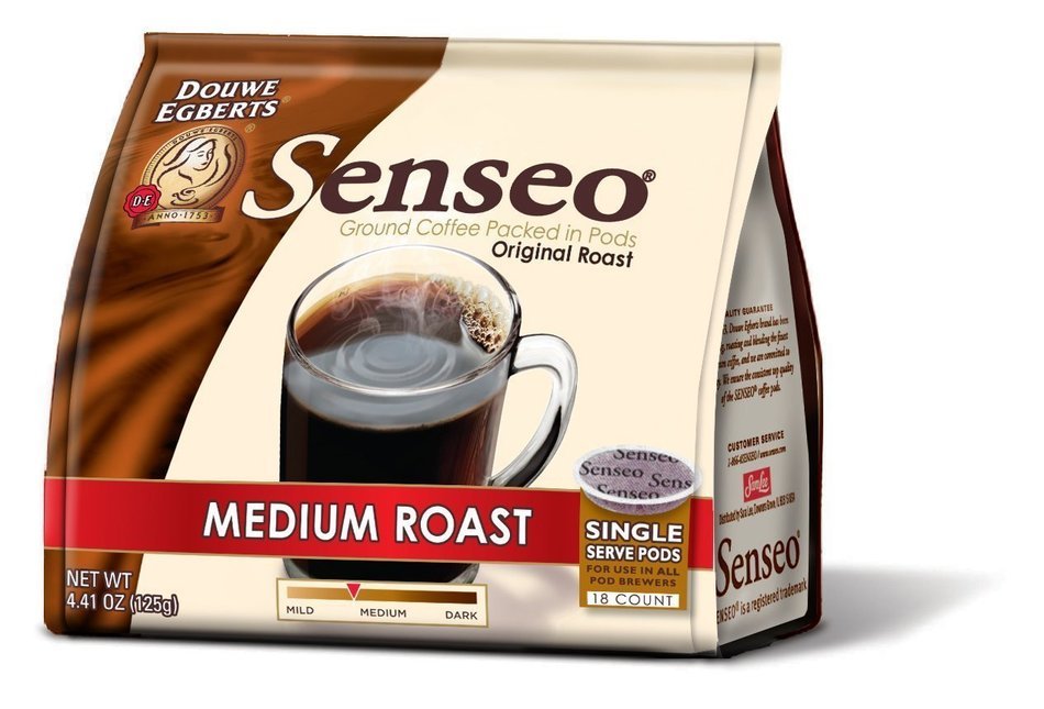 Senseo Coffee Pods, Dark Roast,18 Count (Pack of 6) N17