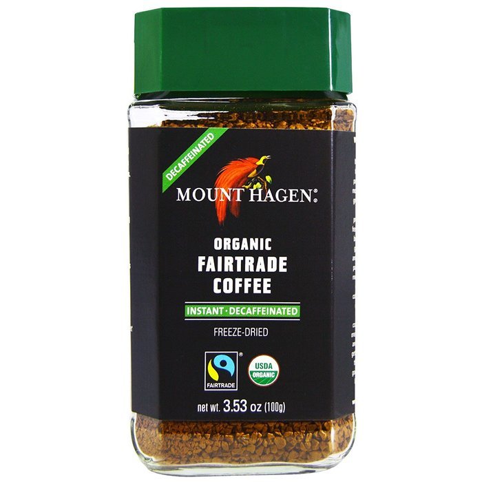 Mount Hagen Organic Coffee -Cafe Decaffeinated -- 3.53 oz N2