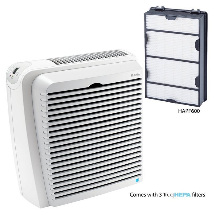Holmes True HEPA Air Cleaner and Odor Eliminator with Digital Display