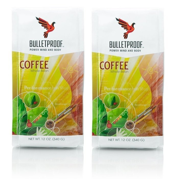 Bulletproof Whole Bean 12oz (Pack of 2)