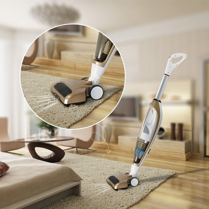 FINE DRAGON 3-in-1, 3+1 Functions New Cordless Upright Stick Vacuum Cleaner, Handheld Vacuum and Bagless Sweeper... N9