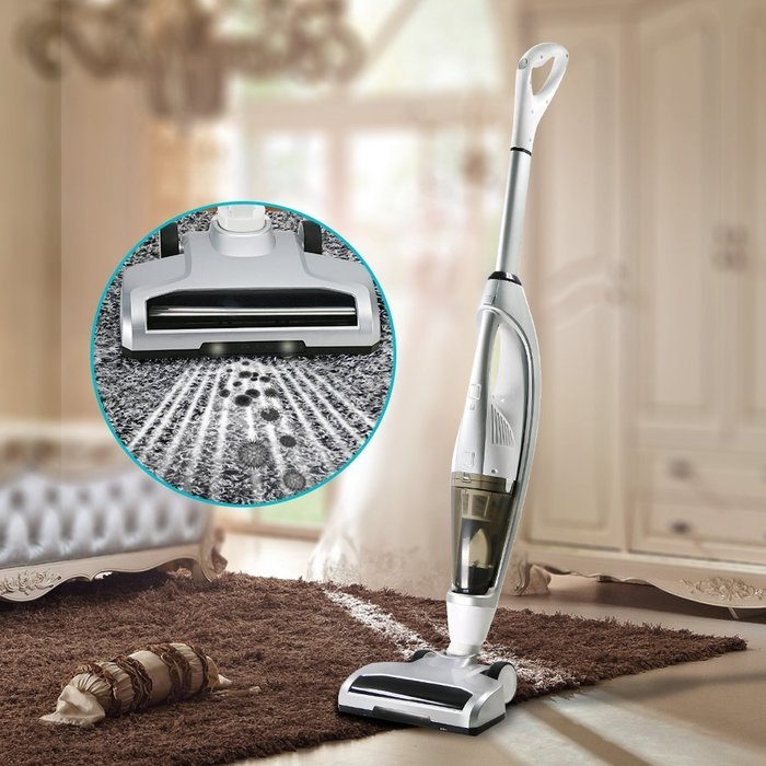 FINE DRAGON 3-in-1, 3+1 Functions New Cordless Upright Stick Vacuum Cleaner, Handheld Vacuum and Bagless Sweeper... N11