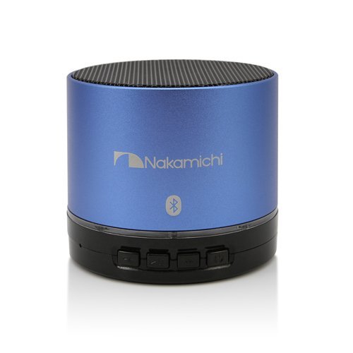 Nakamichi BT05S Series Bluetooth Round Speaker - Retail Packaging - Blue