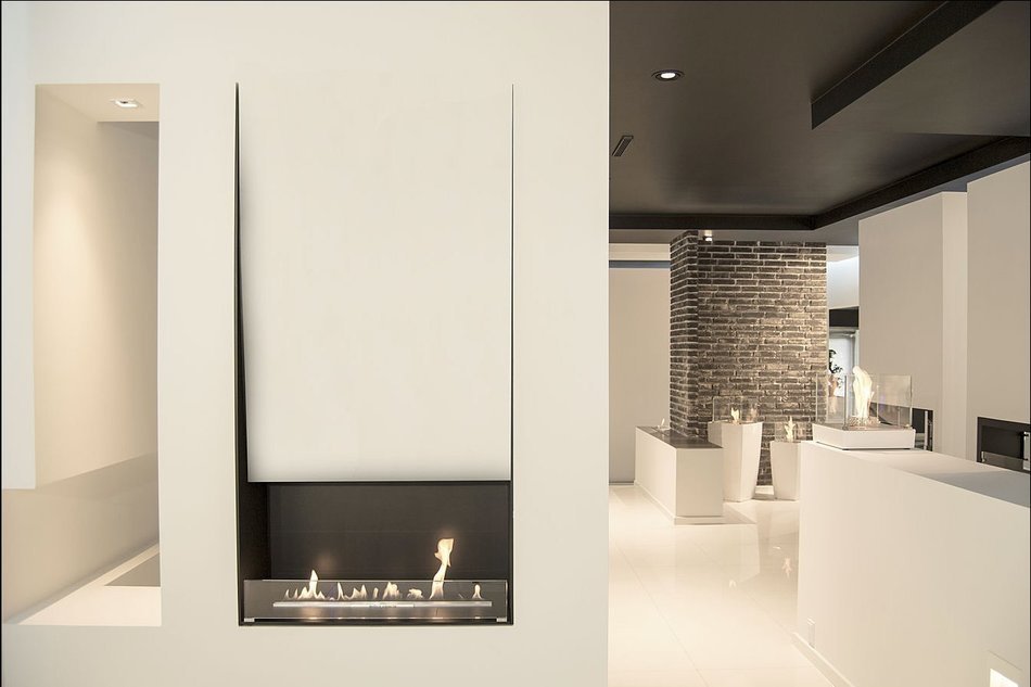 Elite Flame 36" Ethanol Fireplace Burner Insert N2