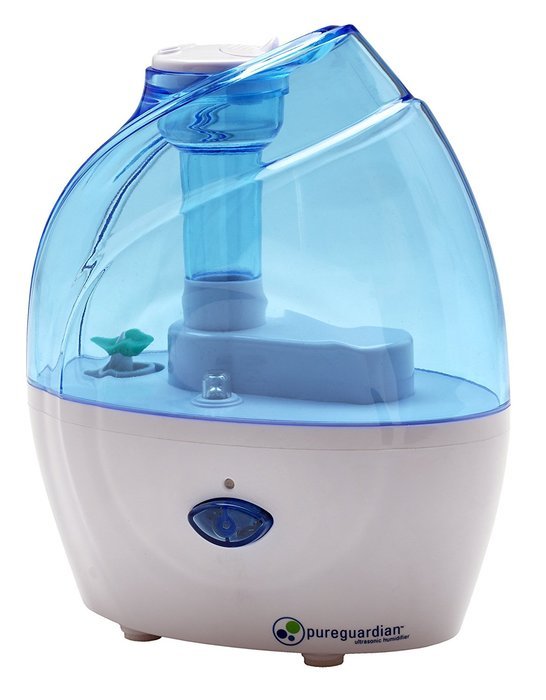 PureGuardian H900P 10-Hour Nursery Cool Mist Humidifier, Pink N5