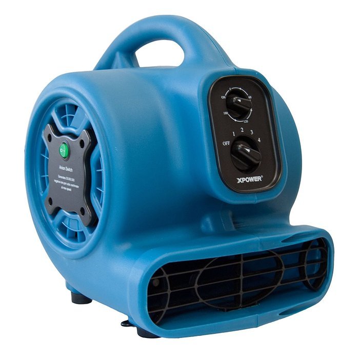 XPOWER Freshen Aire P-260NT 1/5 HP Mini Scented Air Mover Fan Dryer with Ionizer & Timer N2
