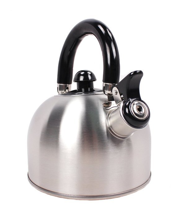 Copco Halo 1.2-Quart Brushed Stainless Steel Teakettle N3