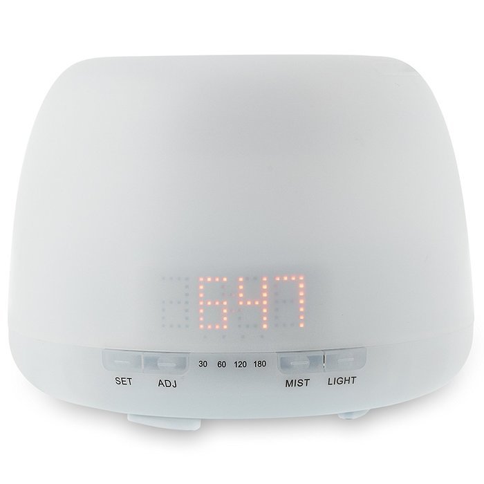 OFFICE/Travel Ultrasonic 3 Hour Humidifier - 400ml Aromatherapy Essential Oil Diffuser - with 4 Timer Settings...