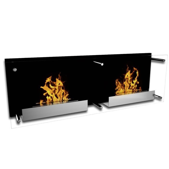 Elite Flame Mora Ventless Bio Ethanol Wall Mounted Fireplace N2
