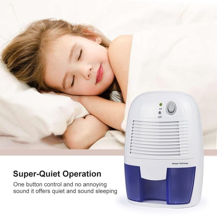 Dehumidifier, Aidodo Small Dehumidifiers for Home Basements Bedroom ...