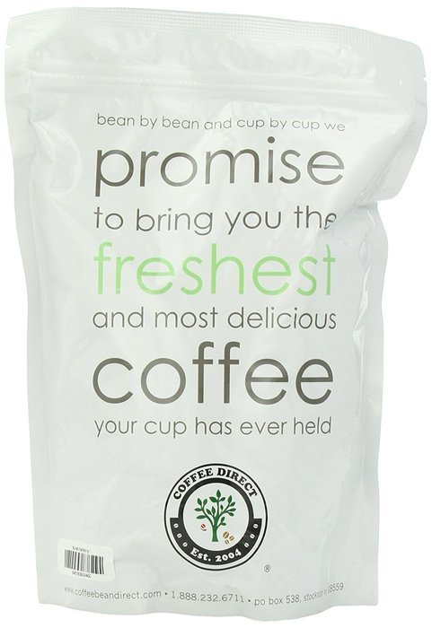 Coffee Bean Direct Sumatra Mandheling, Whole Bean Coffee, 16-Ounce Bags (Pack of 3) N19