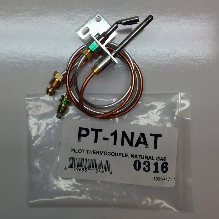 Real Fyre PT-1 Pilot Thermocouple for Natural Gas (NG) G45 and G46 Burner Applications N2