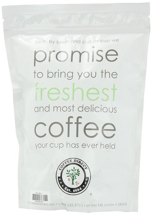 Coffee Bean Direct Sumatra Mandheling, Whole Bean Coffee, 16-Ounce Bags (Pack of 3) N23